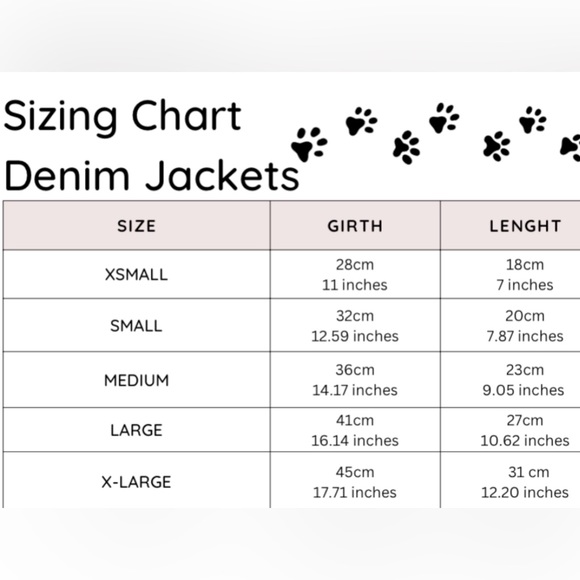 Super Cute Denim Dog Jacket with PRECIOSA MAXIMA CRYSTALS - Picture 9 of 9